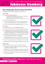 36. Job- & Weiterbildungsmesse - Messe-Checkliste