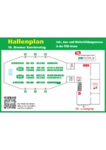 10. Bremer Karrieretag - Hallenplan